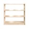 Flash Furniture Bright Beginnings Commercial 3 Shelf Wooden Classroom Open Storage Unit, Natural MK-KE23971-GG - alternate 10